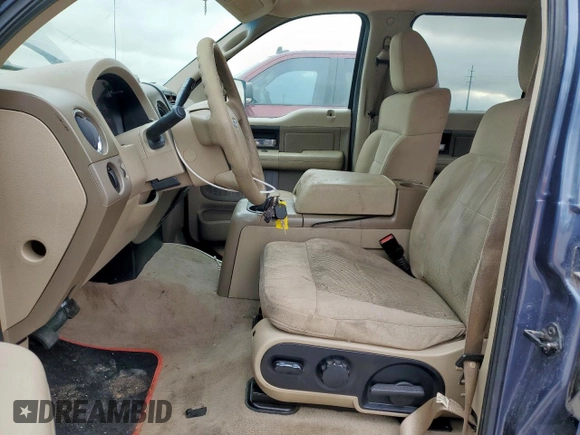 2005 Ford F-150 XLT with VIN 1FTRW12W45KF16063, listed as a Copart auction lot 55158155 with 2,141,175 mi miles and Clean Title. Bid and sale history available at carsss.com. Image 7.
