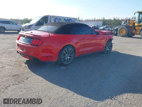 2017 Ford Mustang GT Premium with VIN 1FATP8FF3H5317357, listed as a IAAI auction lot 42130467 with 61,551 mi miles and . Bid and sale history available at DreamBid. Image 4.