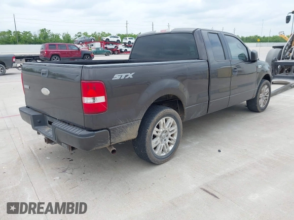 2006 Ford F-150 STX with VIN 1FTRX12W46KC84403, listed as a IAAI auction lot 41990451 with 243,606 mi miles. Bid and sale history available at carsss.com. Image 4.
