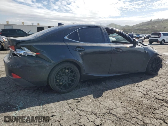 2018 Lexus IS with VIN JTHBA1D21J5072626, listed as a Copart auction lot 49478905 with 128,361 mi miles and Salvage Title. Bid and sale history available at carsss.com. Image 3.