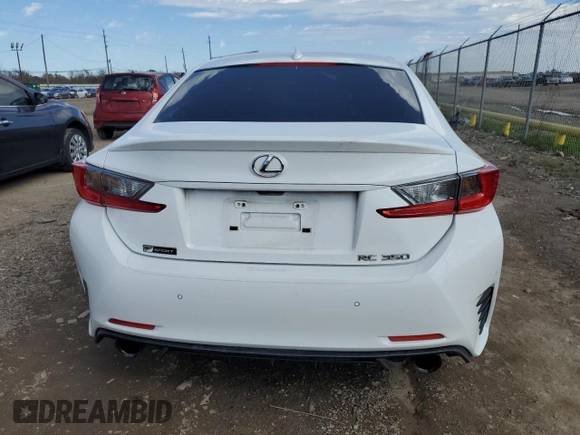 2017 Lexus RC 350 z VIN JTHHE5BC6H5017603, wystawiony jako Copart lot #88630625 z przebiegiem 130 452 mil mil oraz Szkoda całkowita • Salvage title. Historia ofert i sprzedaży dostępna na DreamBid. Obrazek 6.