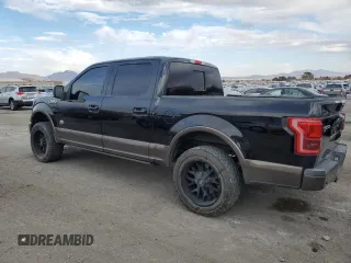2016 Ford F-150 XL with VIN 1FTEW1CF4GFB98468, listed as a Copart auction lot 42740445 with 115,375 mi miles and Salvage Title. Bid and sale history available at carsss.com. Image 2.