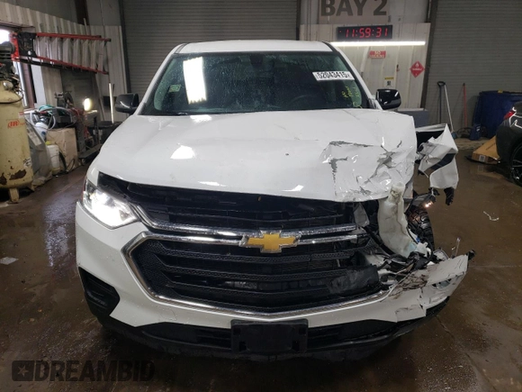 2021 Chevrolet Traverse LS with VIN 1GNERFKW5MJ208172, listed as a Copart auction lot 52043415 with 75,614 mi miles and Salvage title. Bid and sale history available at DreamBid. Image 5.