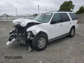 2014 Ford Expedition King Ranch with VIN 1FMJU1J53EEF02550, listed as a Copart auction lot 50641795 with Not provided miles and Salvage title. Bid and sale history available at DreamBid. Image 1.