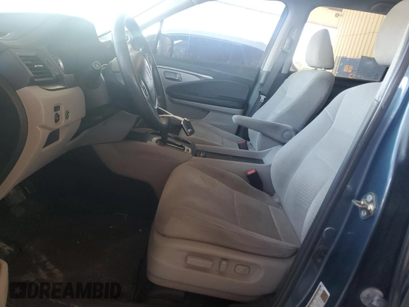 2016 Honda Pilot EX with VIN 5FNYF5H35GB029891, listed as a Copart auction lot 47382245 with 91,574 mi miles and Salvage Title. Bid and sale history available at carsss.com. Image 7.