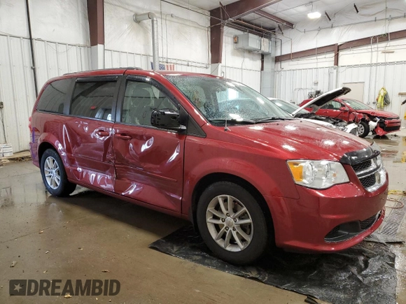 2014 Dodge Grand Caravan SXT z VIN 2C4RDGCG2ER239110, wystawiony jako Copart lot #57247855 z przebiegiem 94 126 mil mil oraz Nie do naprawy. Historia ofert i sprzedaży dostępna na DreamBid. Obrazek 4.