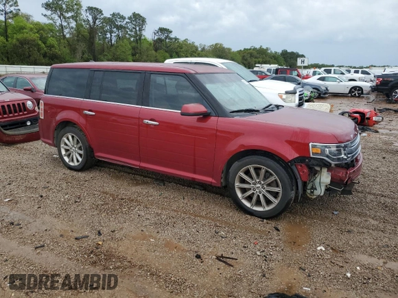 2014 Ford Flex Limited z VIN 2FMHK6D87EBD04394, wystawiony jako Copart lot #51118465 z przebiegiem 131 738 mil mil oraz Szkoda całkowita • Salvage title. Historia ofert i sprzedaży dostępna na DreamBid. Obrazek 4.