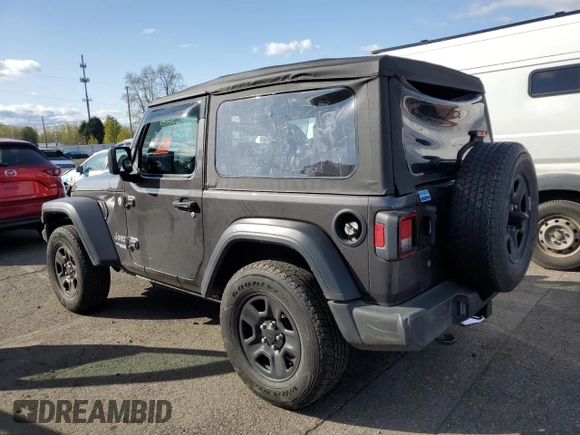 2018 Jeep Wrangler Sport S with VIN 1C4GJXAG4JW279115, listed as a Copart auction lot 51965595 with 40,783 mi miles and Salvage title. Bid and sale history available at DreamBid. Image 2.