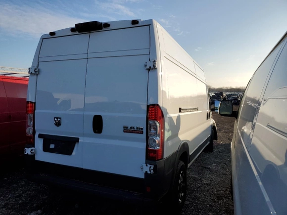2018 Ram ProMaster Cargo Van with VIN 3C6TRVDG7JE109269, listed as a Copart auction lot 51353975 with 69,879 mi miles and Salvage Title. Bid and sale history available at carsss.com. Image 3.
