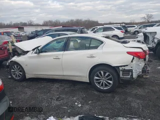 2014 Infiniti Q50 Sport with VIN JN1BV7AR8EM688686, listed as a IAAI auction lot 41310491 with 147,536 mi miles and . Bid and sale history available at DreamBid. Image 14.