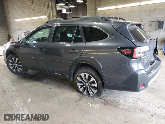 2024 Subaru Outback Limited with VIN 4S4BTANC5R3178177, listed as a Copart auction lot 61850495 with 27,349 mi miles and Salvage title. Bid and sale history available at DreamBid. Image 2.