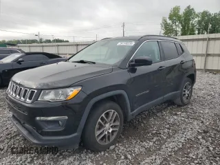 2018 Jeep Compass Latitude with VIN 3C4NJCBB6JT136804, listed as a Copart auction lot 54146235 with 71,436 mi miles and Salvage title. Bid and sale history available at DreamBid. Image 1.