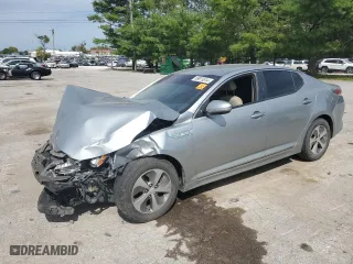 2014 Kia Optima Hybrid LX with VIN KNAGM4AD5E5068510, listed as a Copart auction lot 69976514 with 0 mi miles and Non Repairable. Bid and sale history available at carsss.com. Image 1.