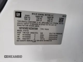 2014 GMC Sierra 1500 SLT with VIN 1GTV2VEC1EZ397298, listed as a Copart auction lot 45166045 with 150,456 mi miles and Salvage Title. Bid and sale history available at carsss.com. Image 12.