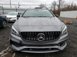 2018 Mercedes-Benz CLA with VIN WDDSJ5CB7JN609659, listed as a Copart auction lot 83111304 with 43,567 mi miles and Salvage Title. Bid and sale history available at carsss.com. Image 5.