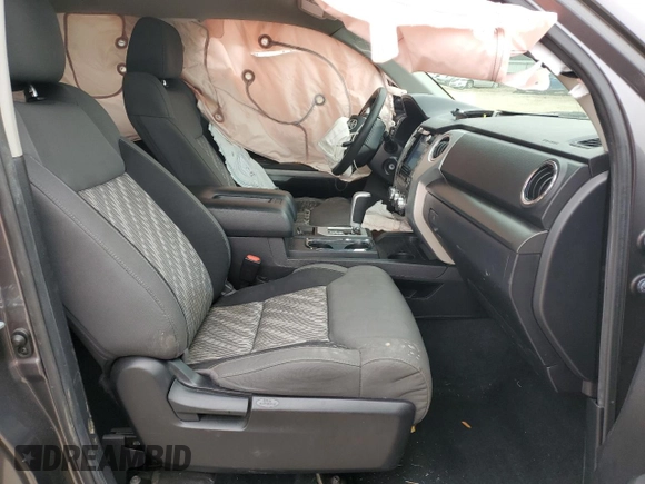 2021 Toyota Tundra SR with VIN 5TFUY5F18MX012725, listed as a Copart auction lot 52550205 with 54,727 mi miles and Salvage title. Bid and sale history available at DreamBid. Image 7.