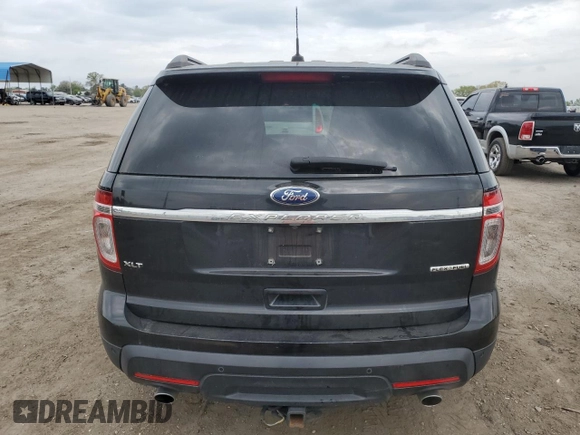 2014 Ford Explorer XLT with VIN 1FM5K7D84EGA07505, listed as a Copart auction lot 46955434 with 162,742 mi miles and Salvage Title. Bid and sale history available at DreamBid. Image 6.