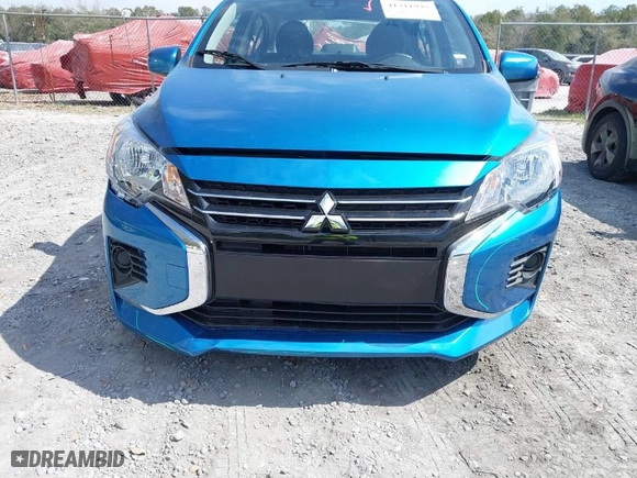 2024 Mitsubishi Mirage G4 ES with VIN ML32FUFJ5RHF18043, listed as a IAAI auction lot 41711935 with 1,330 mi miles. Bid and sale history available at carsss.com. Image 6.