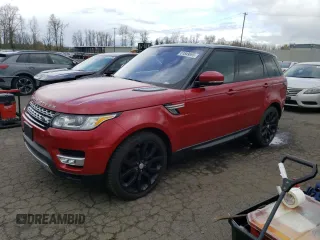2016 Land Rover Range Rover Sport V6 HSE with VIN SALWR2VF6GA644513, listed as a Copart auction lot 51549695 with 51,031 mi miles and Salvage Title. Bid and sale history available at carsss.com. Image 1.