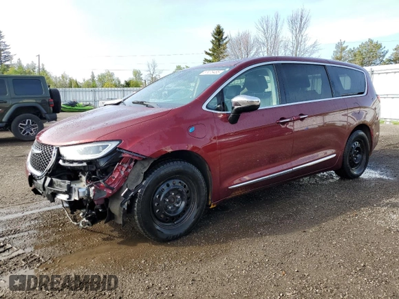 2023 Chrysler Pacifica Hybrid Limited с VIN 2C4RC1S70PR557019, выставлен на аукционе Copart как лот 57478485 с пробегом 40 164 миль миль и Чистый • Clean title. История ставок и продаж доступна на DreamBid. Изображение 1.