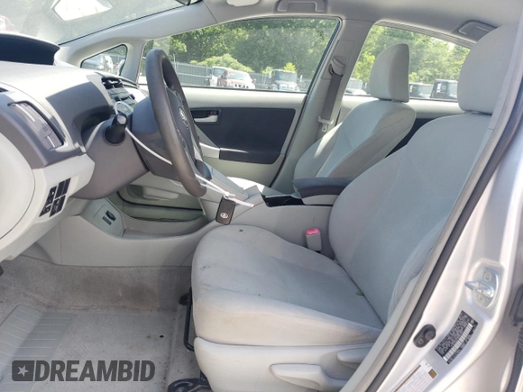 2010 Toyota Prius II z VIN JTDKN3DU7A0021597, wystawiony jako Copart lot #57872415 z przebiegiem 282 141 mil mil oraz Szkoda całkowita • Salvage title. Historia ofert i sprzedaży dostępna na DreamBid. Obrazek 7.