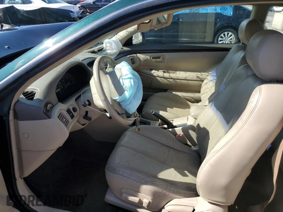 2001 Toyota Solara SE with VIN 2T1CF28P51C533364, listed as a Copart auction lot 75689584 with 126,642 mi miles and Salvage Title. Bid and sale history available at carsss.com. Image 7.