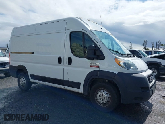 2019 Ram ProMaster Cargo with VIN 3C6TRVCG7KE562908, listed as a IAAI auction lot 41803457 with 167,864 mi miles and . Bid and sale history available at DreamBid. Image 13.