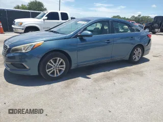 2016 Hyundai Sonata SE with VIN 5NPE24AF2GH410886, listed as a Copart auction lot 65190755 with 176,730 mi miles and Salvage title. Bid and sale history available at DreamBid. Image 1.