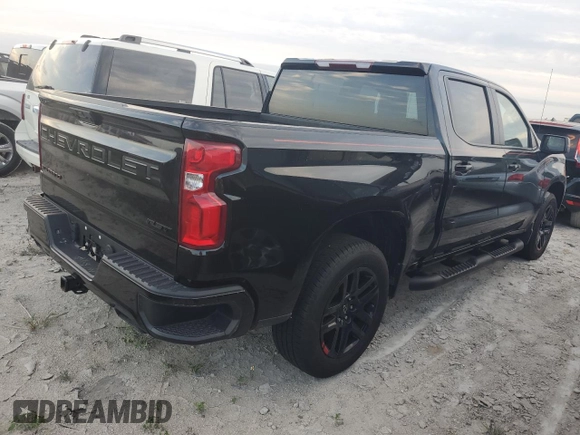 2024 Chevrolet Silverado 1500 RST with VIN 1GCPADED7RZ207847, listed as a Copart auction lot 76669534 with 11,898 mi miles and Salvage Title. Bid and sale history available at carsss.com. Image 3.