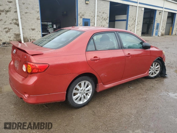 2010 Toyota Corolla with VIN 2T1BU4EE9AC260462, listed as a Copart auction lot 50319475 with 145,521 mi miles and Salvage Title. Bid and sale history available at carsss.com. Image 3.