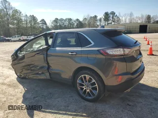 2016 Ford Edge Titanium with VIN 2FMPK4K85GBB16351, listed as a Copart auction lot 49441705 with 179,531 mi miles and Salvage Title. Bid and sale history available at carsss.com. Image 2.