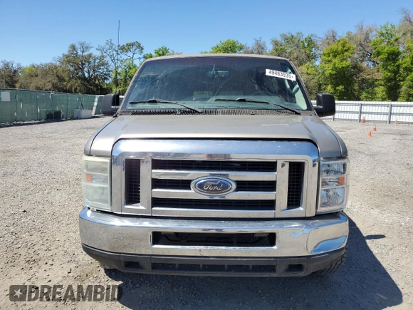 2012 Ford Econoline Passenger XL with VIN 1FBSS3BS8CDB20584, listed as a Copart auction lot 49483935 with 176,388 mi miles and Salvage Title. Bid and sale history available at DreamBid. Image 5.