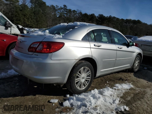 2007 Chrysler Sebring Touring z VIN 1C3LC56K07N669607, wystawiony jako Copart lot #87443504 z przebiegiem 204 179 mil mil oraz Szkoda całkowita • Salvage title. Historia ofert i sprzedaży dostępna na DreamBid. Obrazek 3.