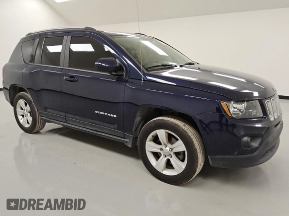 2017 Jeep Compass Latitude z VIN 1C4NJDEB7HD171661, wystawiony jako Copart lot #48417475 z przebiegiem 91 001 mil mil oraz Czysty tytuł • Clean title. Historia ofert i sprzedaży dostępna na DreamBid. Obrazek 4.