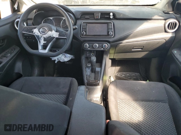 2021 Nissan Versa S with VIN 3N1CN8DV9ML894661, listed as a Copart auction lot 72752084 with 35,617 mi miles and Salvage Title. Bid and sale history available at carsss.com. Image 8.