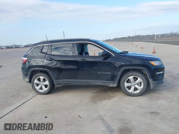 2020 Jeep Compass Latitude with VIN 3C4NJCBB7LT162363, listed as a IAAI auction lot 41253878 with 68,313 mi miles and . Bid and sale history available at DreamBid. Image 12.