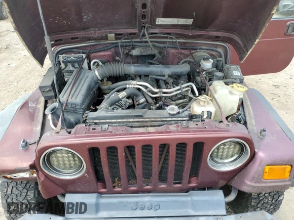 2002 Jeep Wrangler X z VIN 1J4FA39S42P773815, wystawiony jako Copart lot #60016255 z przebiegiem 174 803 mil mil oraz Szkoda całkowita • Salvage title. Historia ofert i sprzedaży dostępna na DreamBid. Obrazek 11.