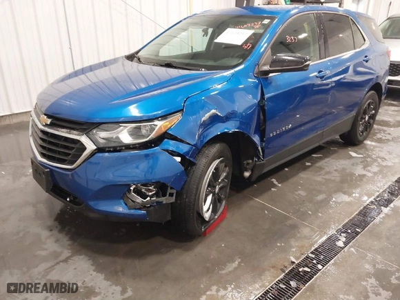 2019 Chevrolet Equinox LT with VIN 3GNAXUEV7KS542789, listed as a IAAI auction lot 41603237 with 42,528 mi miles. Bid and sale history available at carsss.com. Image 6.