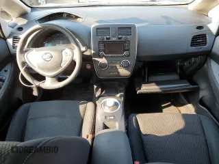 2016 Nissan LEAF S with VIN 1N4BZ0CP8GC314257, listed as a Copart auction lot 70589484 with 51,533 mi miles and Salvage Title. Bid and sale history available at carsss.com. Image 8.