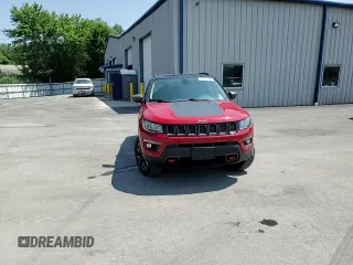 2020 Jeep Compass Trailhawk z VIN 3C4NJDDB5LT238584, wystawiony jako Copart lot #65119345 z przebiegiem 37 854 mil mil oraz Szkoda całkowita • Salvage title. Historia ofert i sprzedaży dostępna na DreamBid. Obrazek 15.