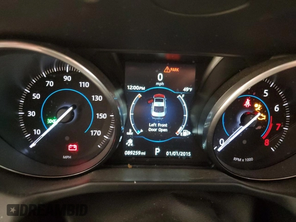 2017 Jaguar XF 35t Premium with VIN SAJBD4BV4HCY29193, listed as a Copart auction lot 87858885 with 89,259 mi miles and Salvage Title. Bid and sale history available at carsss.com. Image 9.