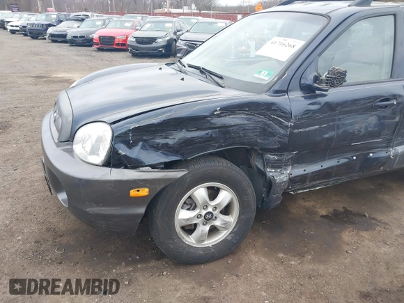 2005 Hyundai Santa Fe GLS with VIN KM8SC13D55U927740, listed as a IAAI auction lot 41716268 with 67,998 mi miles. Bid and sale history available at carsss.com. Image 18.