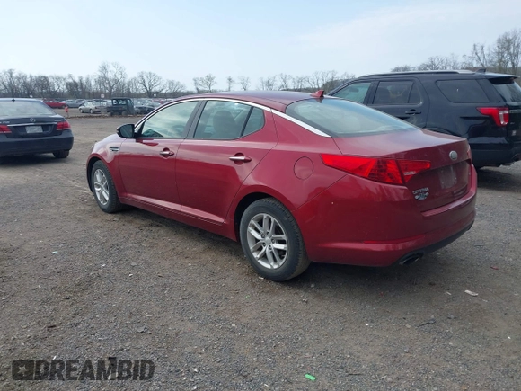 2013 Kia Optima LX with VIN 5XXGM4A75DG112495, listed as a IAAI auction lot 42059578 with 70,115 mi miles. Bid and sale history available at carsss.com. Image 3.