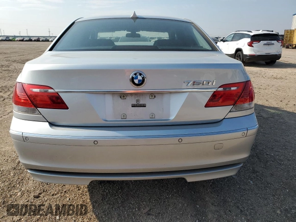 2008 BMW 7 Series 750i with VIN WBAHL83508DT13048, listed as a Copart auction lot 70463774 with 140,781 mi miles and Salvage Title. Bid and sale history available at carsss.com. Image 6.
