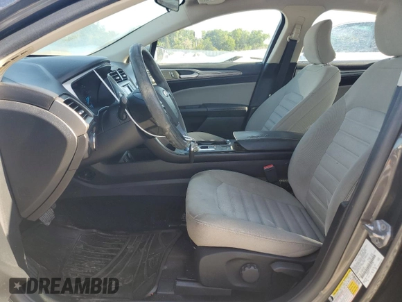 2017 Ford Fusion S with VIN 3FA6P0G75HR411128, listed as a Copart auction lot 52866405 with 80,706 mi miles and Non Repairable. Bid and sale history available at DreamBid. Image 7.