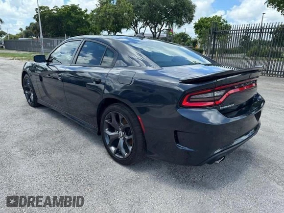 2019 Dodge Charger GT with VIN 2C3CDXHG5KH608580, listed as a Copart auction lot 54844585 with 92,314 mi miles and Non Repairable. Bid and sale history available at DreamBid. Image 2.