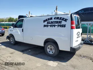 2012 Chevrolet Express Cargo z VIN 1GCWGFCA1C1193688, wystawiony jako Copart lot #54392185 z przebiegiem 133 617 mil mil oraz Szkoda całkowita • Salvage title. Historia ofert i sprzedaży dostępna na DreamBid. Obrazek 2.