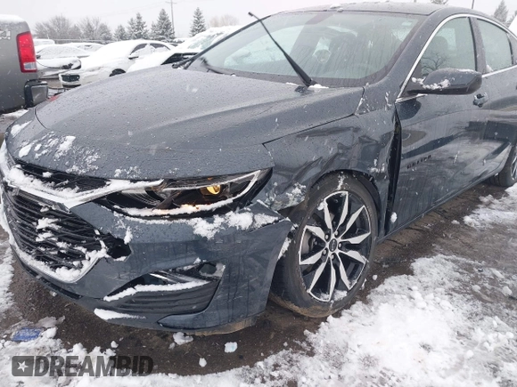 2020 Chevrolet Malibu RS with VIN 1G1ZG5ST5LF128803, listed as a IAAI auction lot 41148439 with 35,643 mi miles and . Bid and sale history available at DreamBid. Image 6.