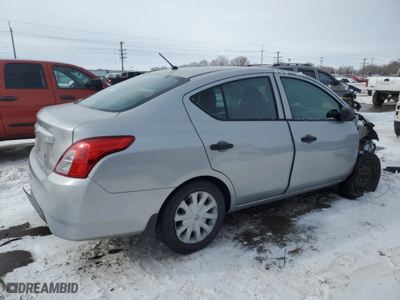 2015 Nissan Versa S Plus with VIN 3N1CN7AP8FL894654, listed as a Copart auction lot 45168535 with 112,996 mi miles and Salvage Title. Bid and sale history available at carsss.com. Image 3.