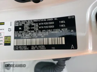 2022 Lexus RX 350 с VIN 2T2HZMAAXNC237028, выставлен на аукционе Copart как лот 57129145 с пробегом 38 852 миль миль и Списание • Salvage title. История ставок и продаж доступна на DreamBid. Изображение 14.